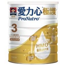 QUAKER 桂格 ProNutro 愛力心 極護幼兒成長奶粉3號 1~3歲, 1.5kg, 1罐