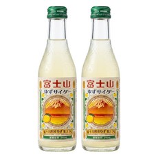木村飲料 富士山柚子風味汽水, 240ml, 2瓶