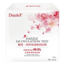 Dazzle 戴洛 排卵快速檢測試劑, 50入, 1盒
