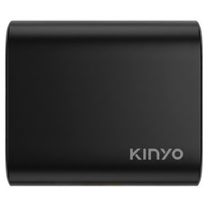 Kinyo 雙孔充電器20W, 黑色, 1個