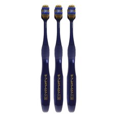 EBiSU 惠百施 The Premium Care隙縫加強型 圓頭標準刷毛牙刷, 1入, 3支