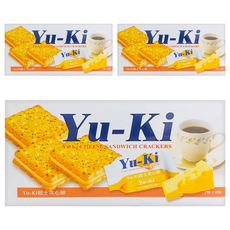 Yu-Ki 起士夾心餅 8入, 150g, 3盒