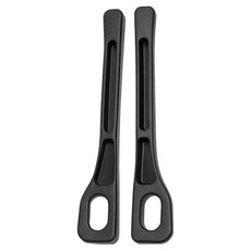 Justpick 汽車座椅縫隙填充條 車用縫隙防漏塞, 黑色, 1組