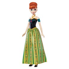 MATTEL 美泰兒 FROZEN 冰雪奇緣 音樂歌唱娃娃, 安娜, 1個