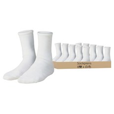Sockpiens 智人 女款 無壓力舒適襪 8雙組