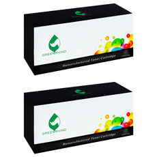 GREENRHINO 綠犀牛 相容Brother TN-2480 高容量環保碳粉匣 HL-L2375dw/DCP-L2550dw適用, 黑色, 2個