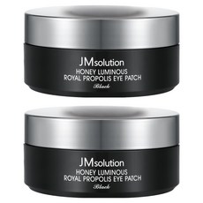 JMsolution 肌司研 蜂蜜光澤蜂膠眼膜 黑色 90g, 60片, 2罐