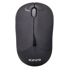 Kinyo 2.4GHz Wireless 滑鼠 黑色 1600DPI 左右手對稱設計 智慧睡眠模式 GKM-911