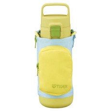 TIGER 虎牌 童用型保溫保冷杯 附杯套 MTA-A050, 檸檬黃, 500ml, 1個