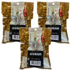 義昌生技 薑母鴨湯料調理包, 100g, 3包