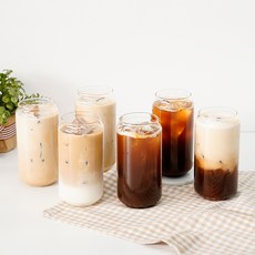 inbloom Home Cafe Coffee Friends玻璃杯 550ml, 單色, 6個