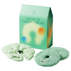 tntn mom's 胸部塑形按摩冷熱敷袋護理套組, 1套, 熱敷袋 Plus 2入 + 保護套 2入
