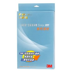 3M Filtrete 淨呼吸 空氣清淨機Slimax 超薄型 專用濾網, Slimax, 1組