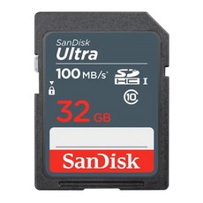 SanDisk 晟碟 UHS-I Ultra SDHC 100MB/s R 記憶卡, 32GB, 1個
