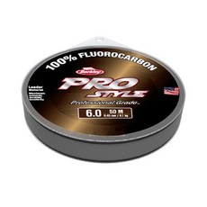 Berkley 貝克力 PRO STYLE 100% 碳纖線 釣線 碳纖線 PROSTYLE50 30.0GO, 1捲, 透明