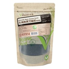 Vilson 米森 有機熟黑芝麻粒, 145g, 1包