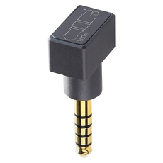 ddHiFi 4.4mm 公 轉3.5mm 母 轉接頭, DJ30A, 1個