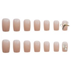 Paula's Nail 寶拉美甲 星月蝴蝶貓眼美甲貼片, CP89015(長款), 1入