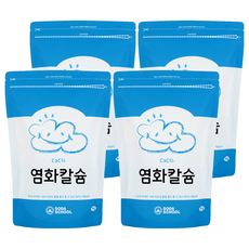 SODA SCHOOL 氯化鈣除濕劑補充包, 1kg, 4個