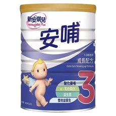 neoangelac Plus 新安琪兒 安哺嬰兒成長配方奶粉 1~3歲, 850g, 1罐, 1罐