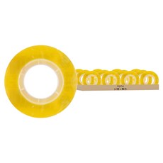Alpha M 系列 多用途膠帶補充裝 20m x 12mm, 12捲, 黃色