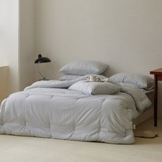 maatila 自發熱Tailor Warm冬季鋪棉被, 藍色初剪羊毛