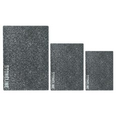 STONELINE 玻璃砧板3件組, 黑色, 1套