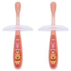 Skater TBB2 兒童牙刷, 小熊維尼 Pooh 粉紅色, 2支, 1入