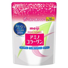 meiji 明治 台灣公司貨 Amino Collagen 氨基膠原蛋白 膠原蛋白粉 28日份, 196g, 1包