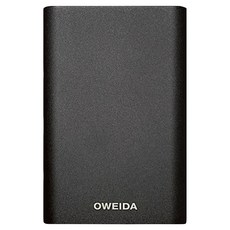 OWEIDA 歐威達 QC3.0+PD 18W 新世代三輸入10000mAh超急速行動電源, BS-012PD, 黑色