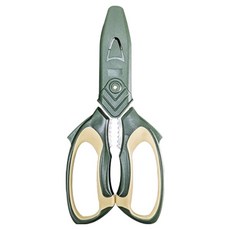PRO KAMPING 領航家 露營多功能剪刀, 綠色, 1個