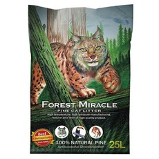 FOREST MIRACLE 森林奇跡 FM02 松木砂, 自然清香, 25L, 1袋