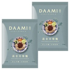度小月 DAAMI 蔬食肉燥麵 麵條Q彈 五辛素可食, 2包