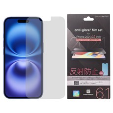 POWER SUPPORT 智慧型手機 霧面 螢幕保護膜 iPhone 16 6.1吋 日製 防刮防髒防塵 PET 膜 PLLK-02 1盒