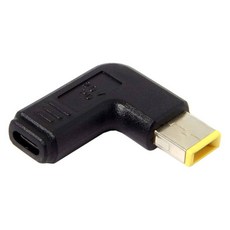 KTnet 廣鐸 聯想 DELL TC母轉DC公11 x 4.5PD電源誘導頭 5A, 11mm, 黑色, 1個