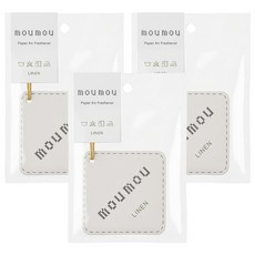 DAIKO 大香 mou mou LINEN 亞麻 Mumu 吊掛式香氛片, 3個, 7.6g