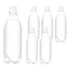 TAMSAA Aqua系列 無標籤原味氣泡水, 500ml, 6瓶