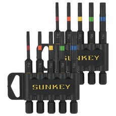 SUNKEY 孔鋸起子頭組 STB-75GS, 2套