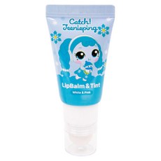 CHARMZONE Catch! Teeny Tiny 3 Guuraepung雙頭兒童護唇膏 2g+唇彩 9g, 淡粉色(tint)、白色(潤唇膏), 1個