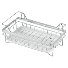 DAY&DAY 日日家居 海棉置物架 304不鏽鋼, 銀色, 1個