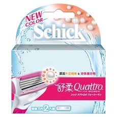 Schick 舒適牌 舒柔仕女除毛刀片, 2個, 1盒