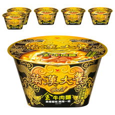 統一 滿漢大餐 金牛肉麵 220g, 6入