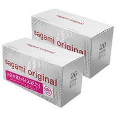 SAGAMI 相模 元祖衛生套, 20片, 2盒