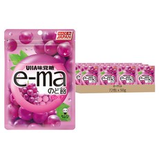 e-ma UHA 味覺糖 葡萄味, 50g, 72包