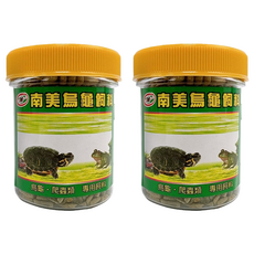 南美 烏龜飼料, 50g, 2罐