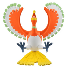 TAKARA TOMY 精靈寶可夢 ML-01, 鳳王, 1個