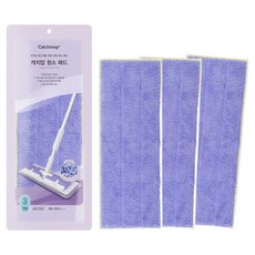 Catchmop 平板拖把替換布, 3入