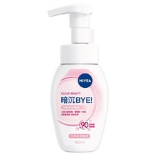 NIVEA 妮維雅 玫瑰胺基酸微米淨膚泡泡慕斯 煥白修護, 180ml, 1瓶