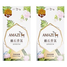 AMAZE 森林擴香 礦石香氛包, 花漾淡玫瑰, 2盒, 20g