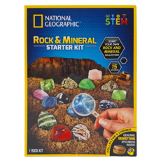 NATIONAL GEOGRAPHIC 國家地理 岩石礦物入門套組, 1組